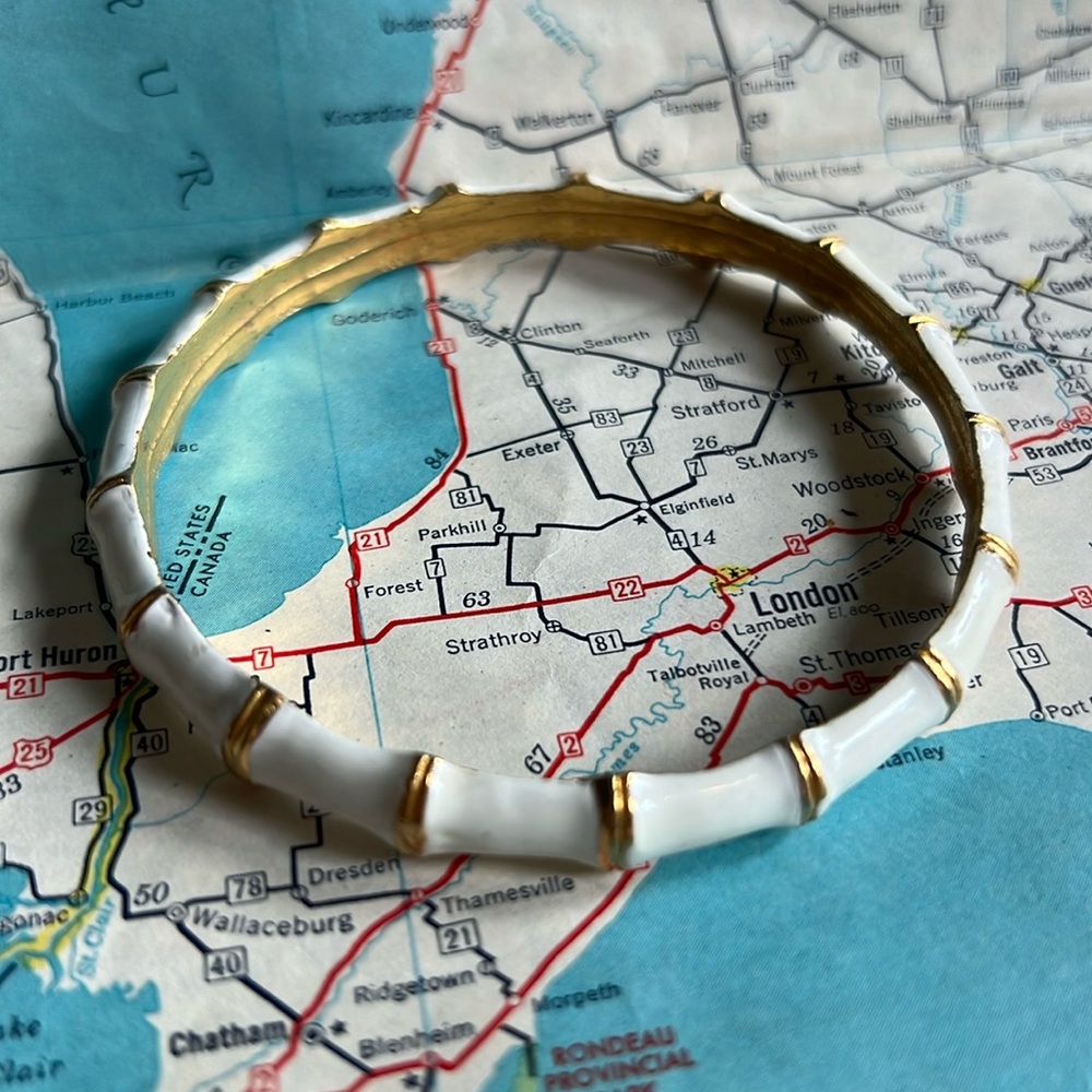 Bamboo Bangle Bracelet